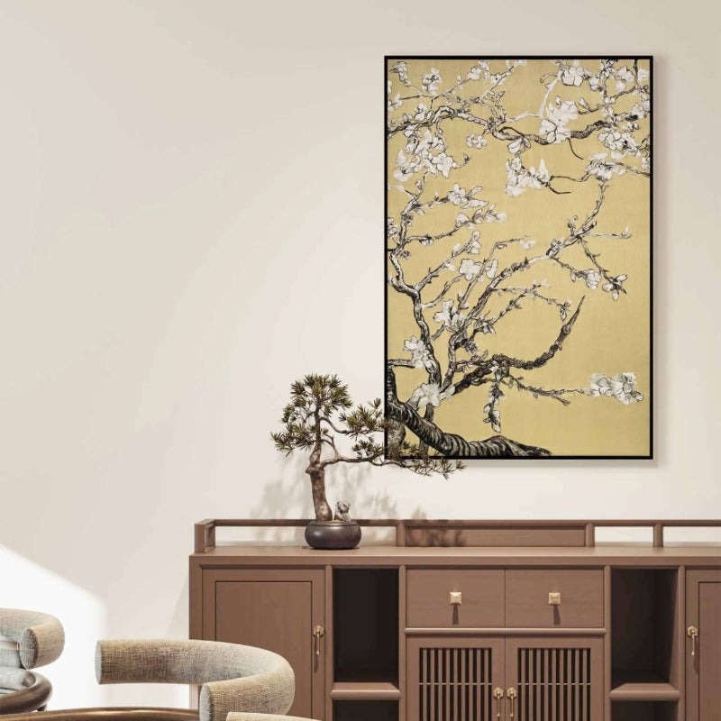 Apricot Blossom Shadows in Vernal Light——The visual focal point of home decoration-海智集-