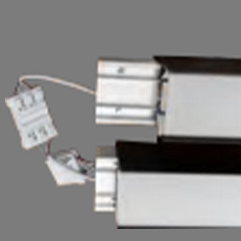 Linear Light Built-In Fixture - 28W Ultra Bright LED Panel Light, 1200x50x75mm, Modern Decorative Design for Versatile Indoor Applications-海智集-