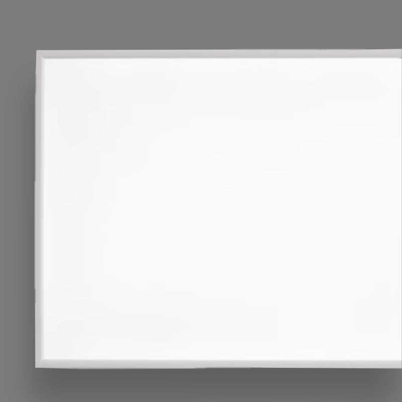 SURFACEMOUNTED BACKLIT PANEL - 24W Ultra Bright LED Panel Light, Ceiling Mounted, 300x600x38mm, Versatile Installation Options, High-Temperature Resistant Optical Lens, Ideal for Various Applications - White Finish Metal Design-海智集-