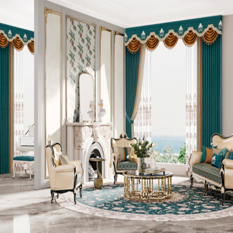 Milin Ancient Castle Curtains: Particularly suitable for residences with classical architectural styles-海智集-