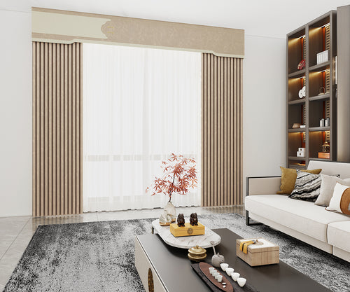 Zhu Yun Hua Shang curtains: Crisp and not prone to wrinkling, the hanging effect is more upscale-海智集-