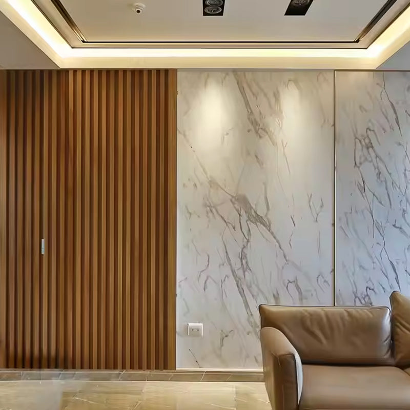 Eco-Friendly WPC Wall Panel Hot Wholesale Wall Panel Interior Decoration Eco Wood 5mm 6mm 8mm Wpc-海智集-