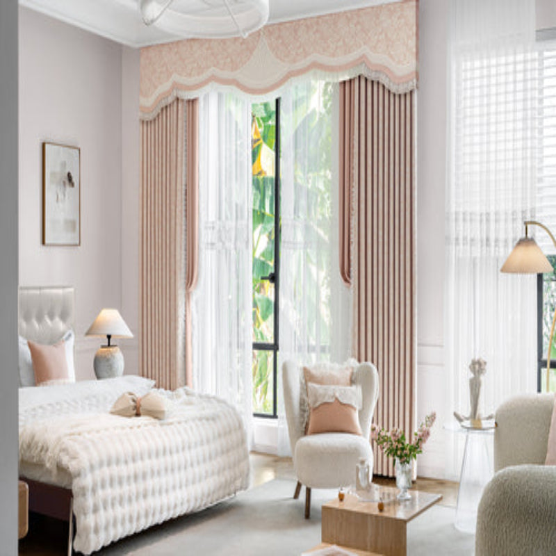 Monet Garden Curtains: Chenille velvet has a soft and full touch, combining elegance and comfort-海智集-