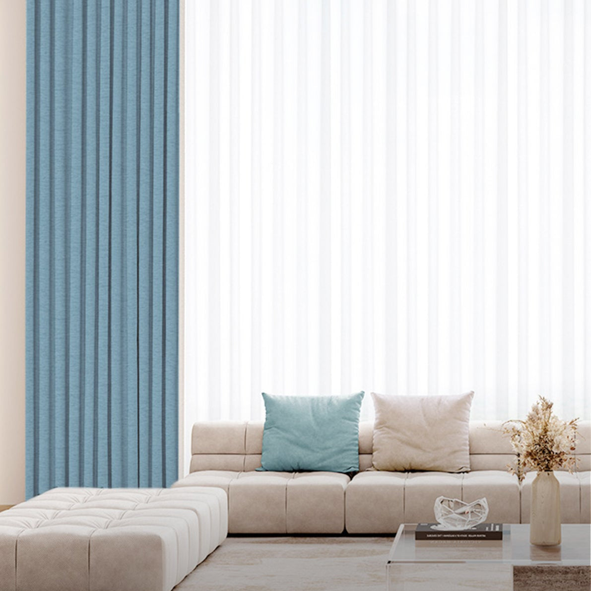 Sehuan Curtain:The unique matte dual-tone design adds a contemporary touch-海智集-