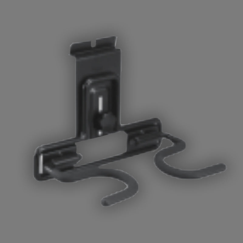 Heavy-Duty Wall Storage Hooks - Double-Head Mopping Hook, Customizable, Practical, Premium Quality, Aesthetic Design, Holds Up to 60kg, Size 3.0*20.0*23.0cm-海智集-