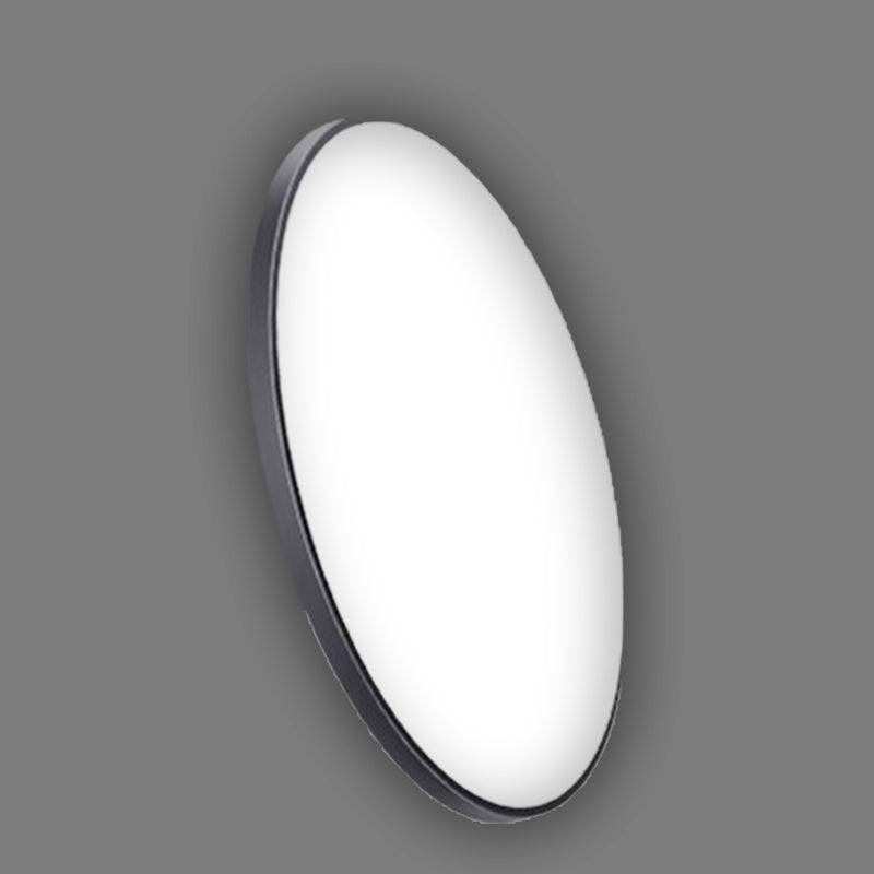 600mm LED Edge-Lit Pendant Light - Ultra Bright Round Disc Lamp - 36W/40W/48W Options - Versatile Pendant or Surface Mount Installation - Sleek Aluminum Frame with Diffuser-海智集-