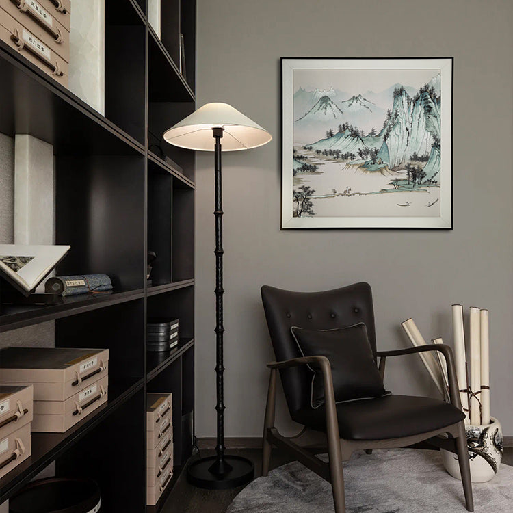Decorative Art - Living Room & Bedroom Decor - Faux Silk Fabric with Suzhou Embroidery Travels in Cloud-Mantled Mountains-海智集-