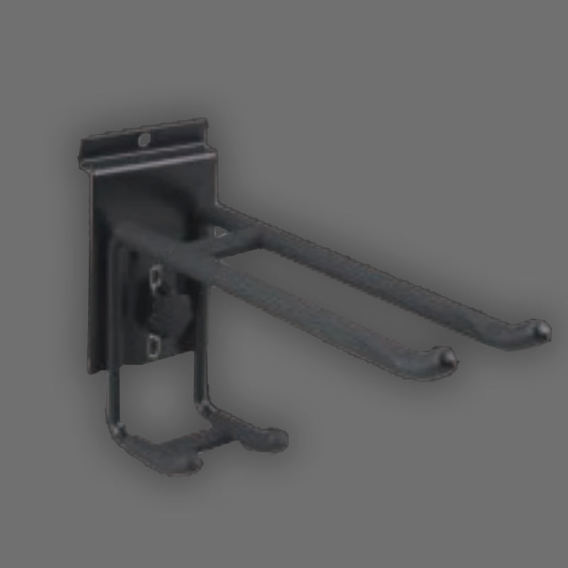 Wall Storage Heavy-Duty Hooks - Customizable Double-Layer Multi-Purpose Hooks, Strong and Durable Design for Efficient Organization, 50kg Weight Capacity (Model GGQJ003), Ideal for Practical Home Storage Solutions-海智集-