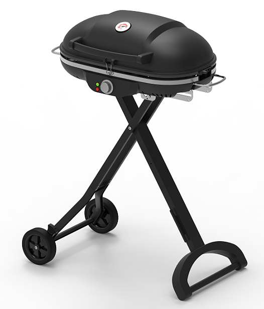 OUTER DOOR ELECTRIC BBQ GRILL FH-2001E:Foldable Legs for Patio/Camping/Picnic-海智集-
