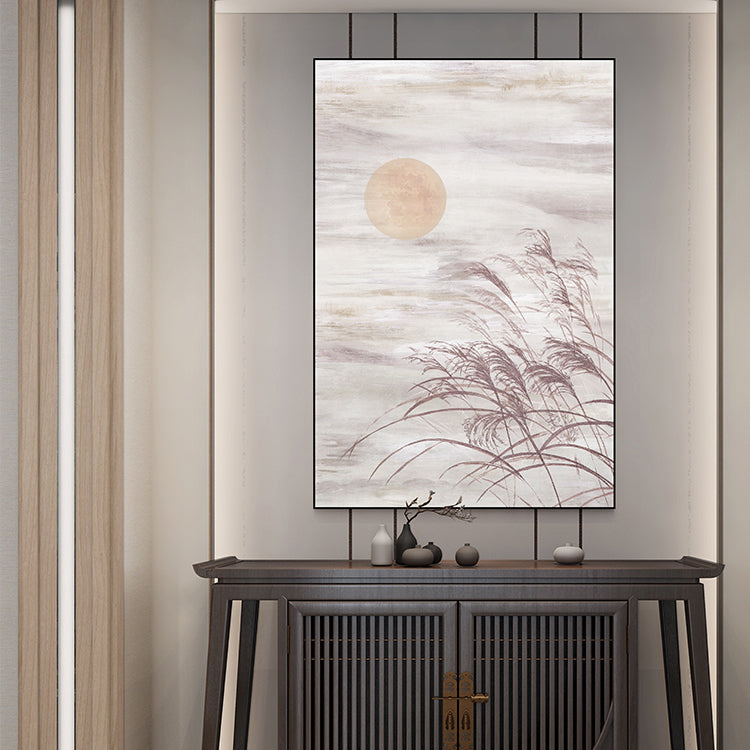 Decorative Art-Misty Moonlight Shrouded in Thin Fog-海智集-