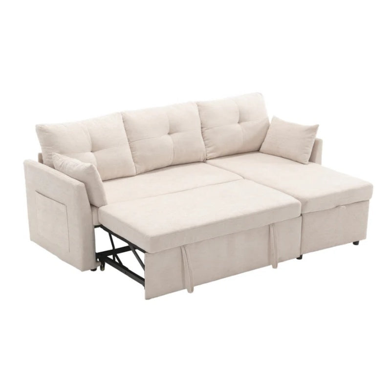 UNITED WE WIN-Furniture, modular L-shaped sofa, modular long sofa with reversible chaise lounge, Sofa bed, Sleeper sofa, modular sofa combination with storage seats.-海智集-Default-