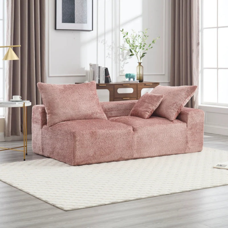 UNITED WE WIN Exquisite fabric technology, intimate two-person design, lazy leisure sitting, free combination of flexible and changeable, a wide range of scene applicability of the sofa-海智集-Default-