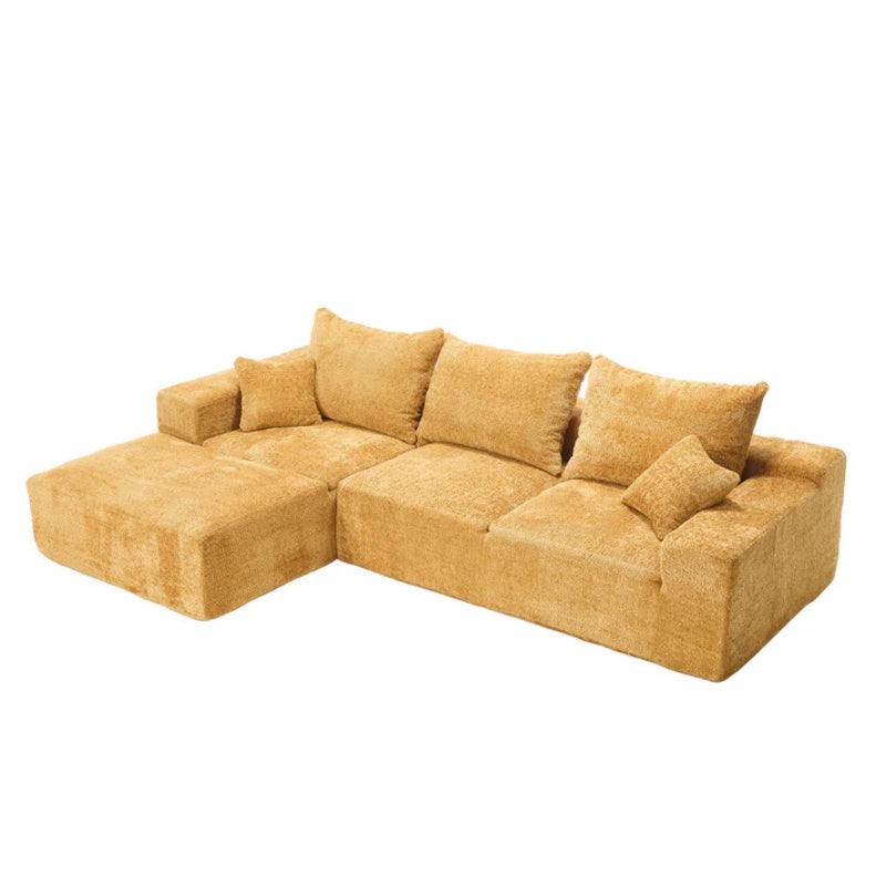 UNITED WE WIN Stylish fabric, excellent touch, L-shaped design, intimate comfort, large seated depth, free stretch, random combination, flexible, full compression, no installation of the sofa-海智集-Default-