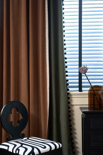 Lark grey leaf-shadow curtain:Elegant Ancient Style, Light Blocking Soft Texture, High-Quality Drapery for a Cozy Atmosphere-海智集-
