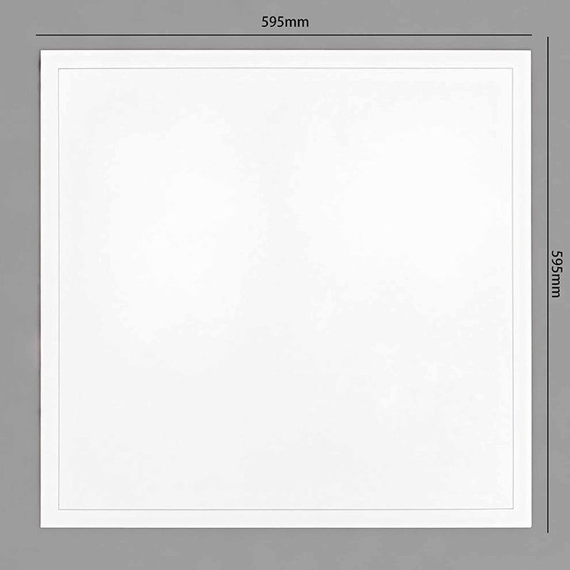 "EDGE-LIT LED Panel Light – Ultra Bright 595x595x9mm Ceiling Light Fixture for Office, Gym, School, Hospital and Commercial Use – 30W/36W/40W/48W Options – Ideal Replacement for Fluorescent Troffer Lights"-海智集-