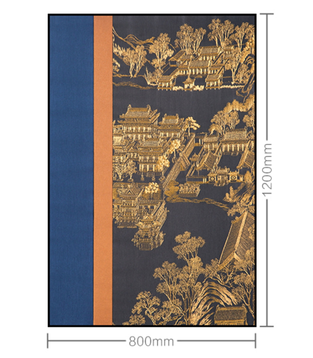 Decorative Art-The moon reflects the star tower-海智集-