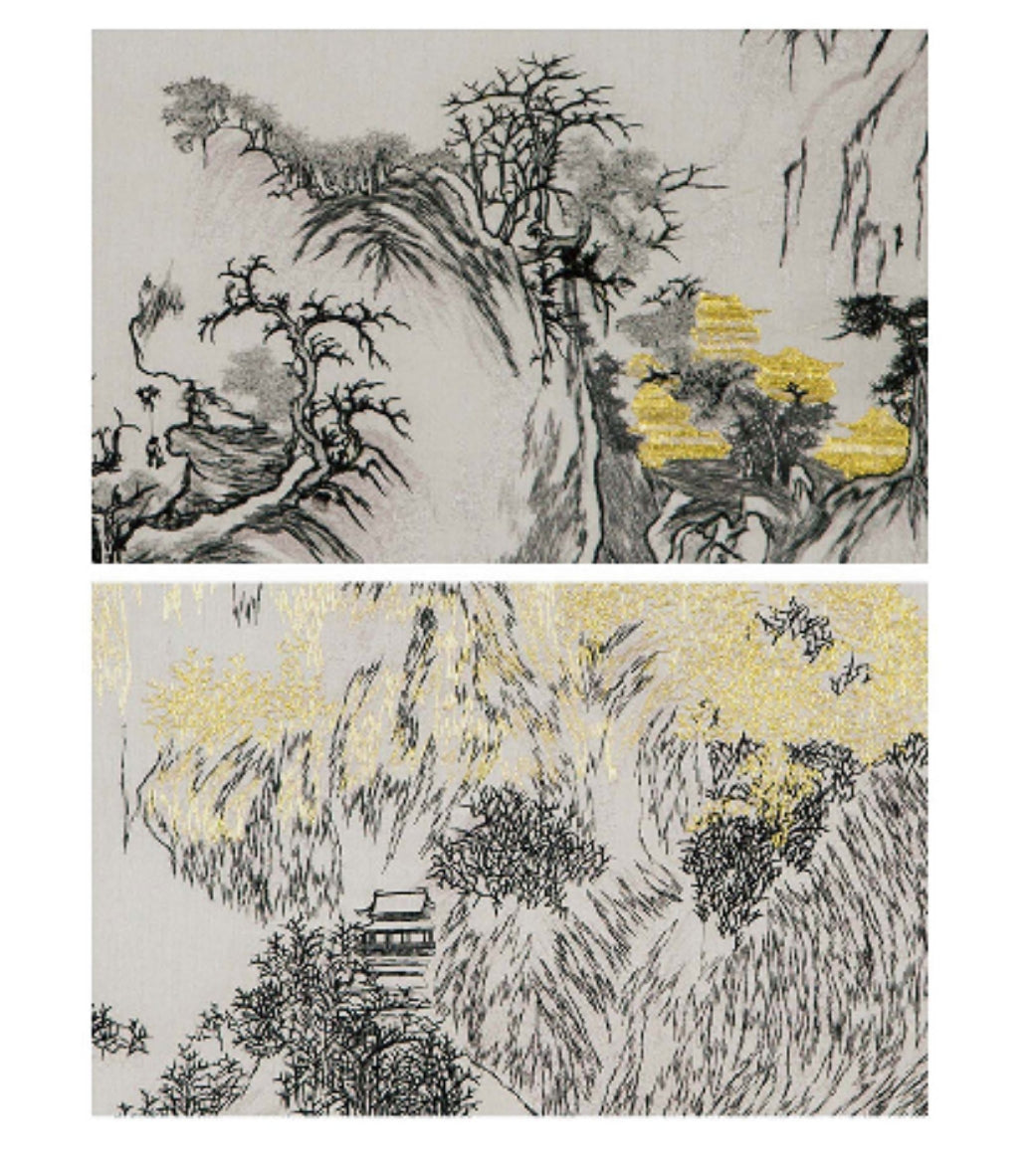 Decorative Art-Ink and wash clouds and smoke-海智集-