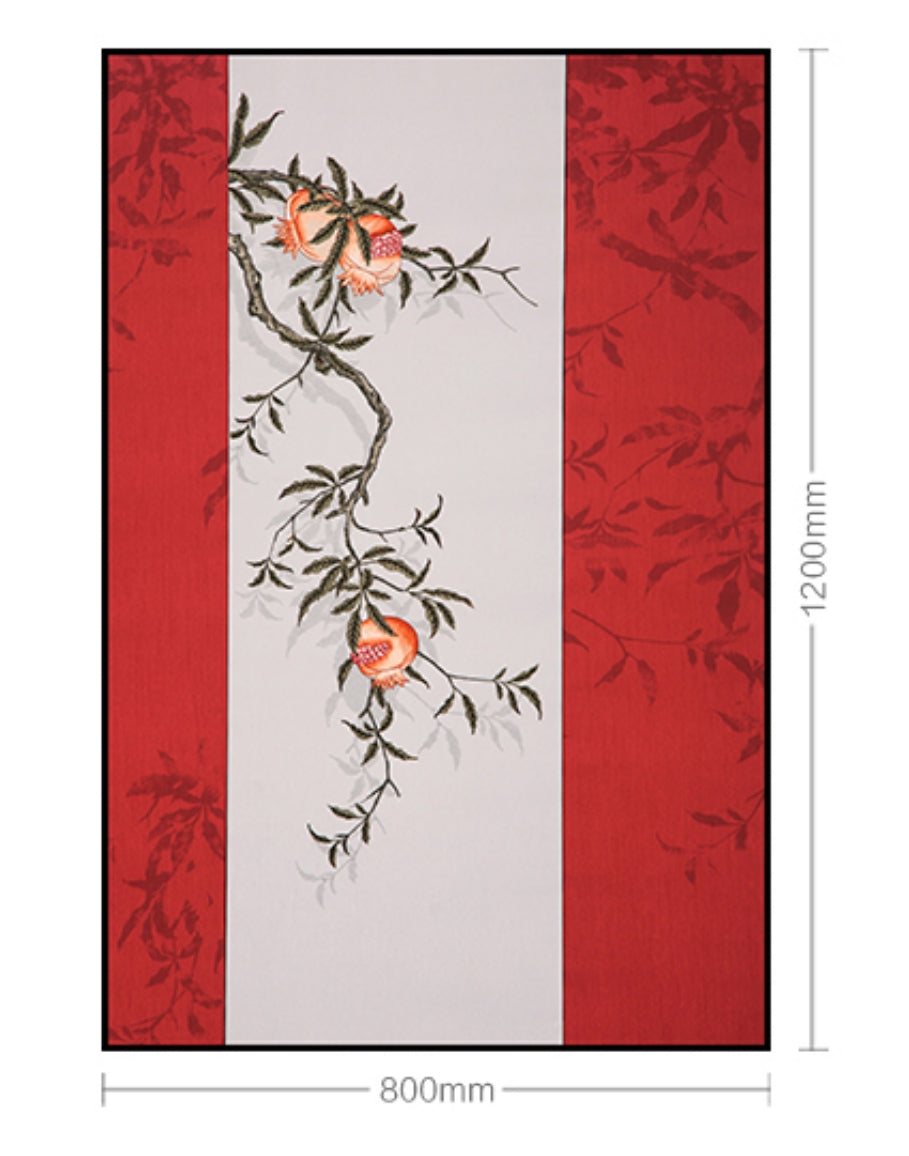 Decorative Art-When the pomegranate blossoms, joy is revealed-海智集-