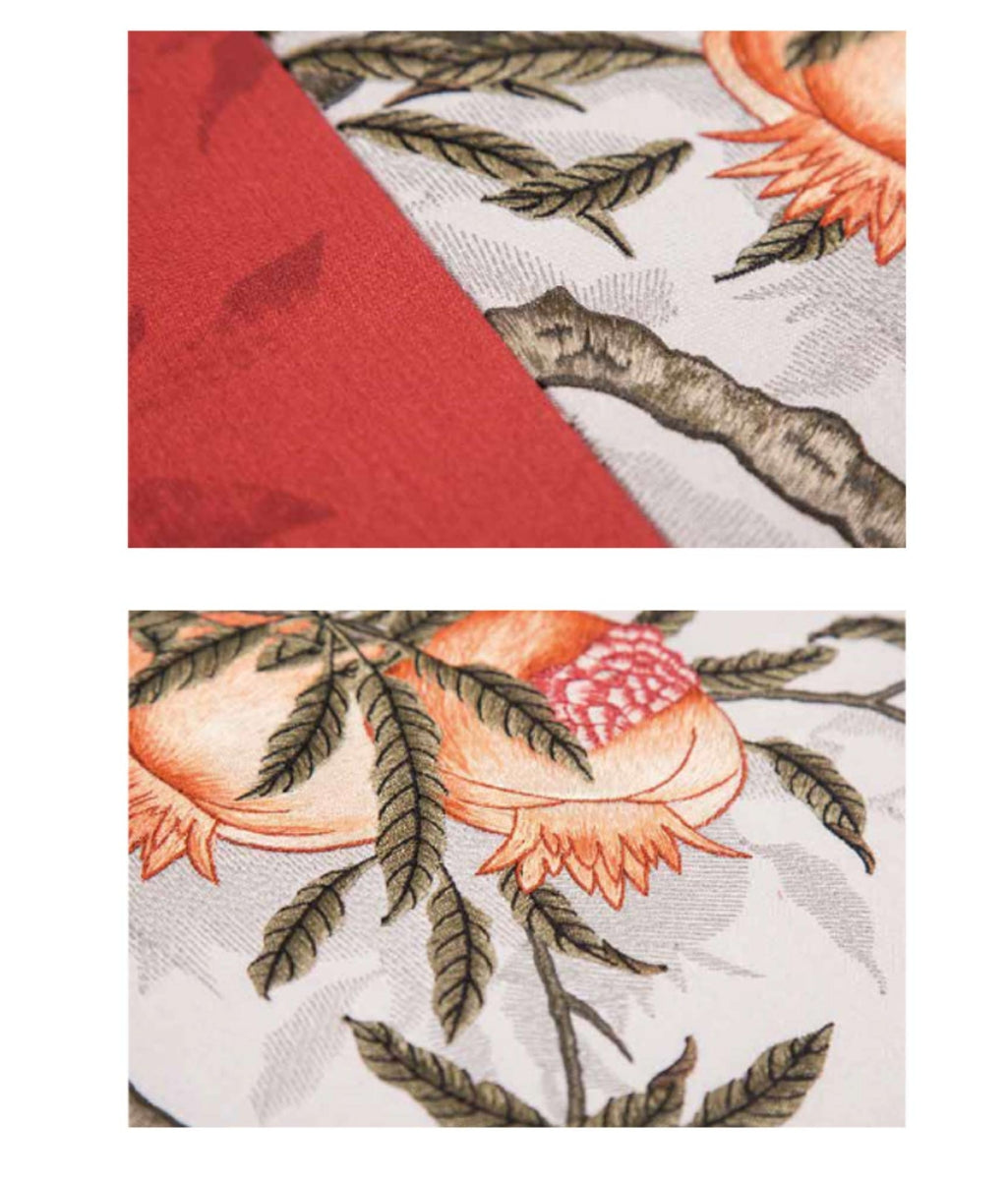 Decorative Art-When the pomegranate blossoms, joy is revealed-海智集-