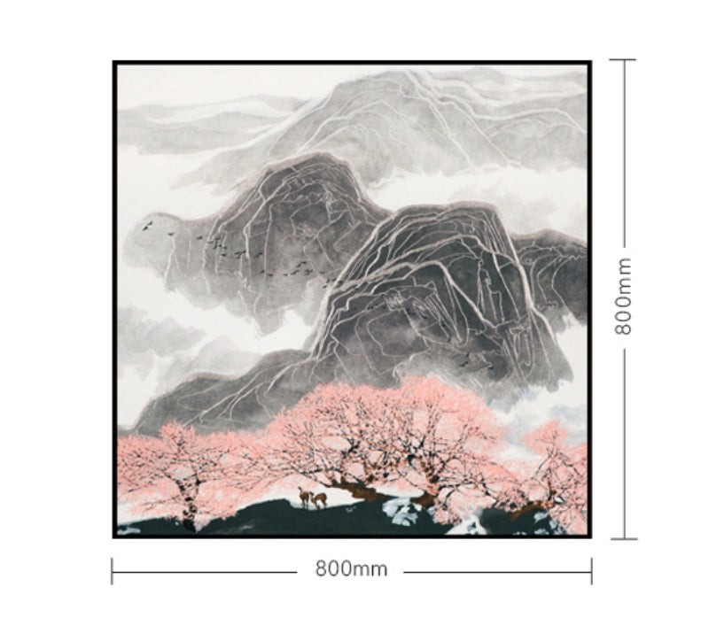 Decorative Art-Spring mountains are rich in waterⅡ-海智集-