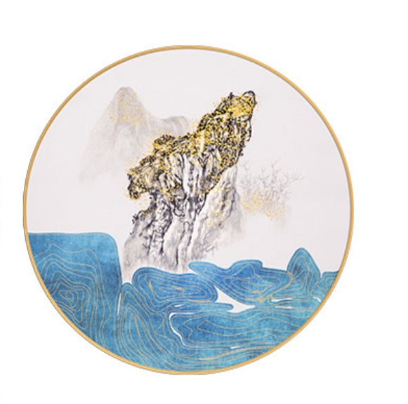 Decorative Art-Steep mountains and tall pine treesⅠⅠ-海智集-