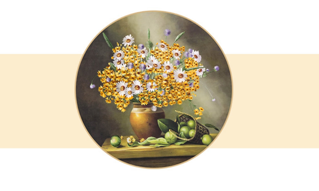 Decorative Art-The little Daisy on the table-海智集-