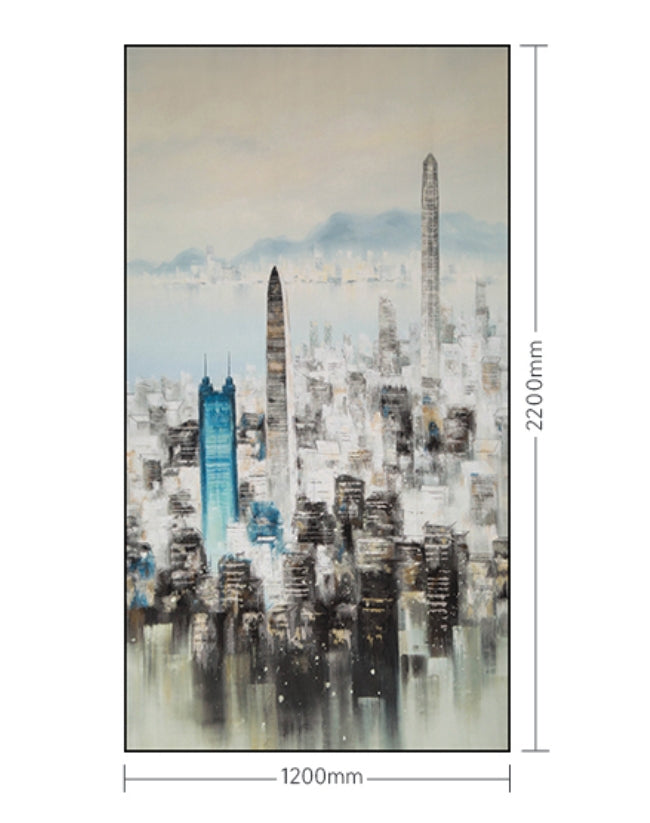 Decorative Art- Modern city 1200*2200-海智集-