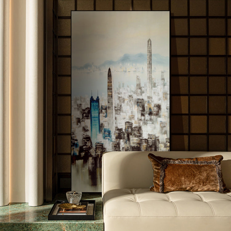 Decorative Art- Modern city 1200*2200-海智集-