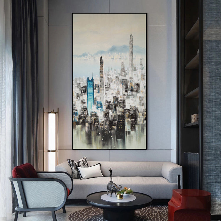 Decorative Art- Modern city 1200*2200-海智集-