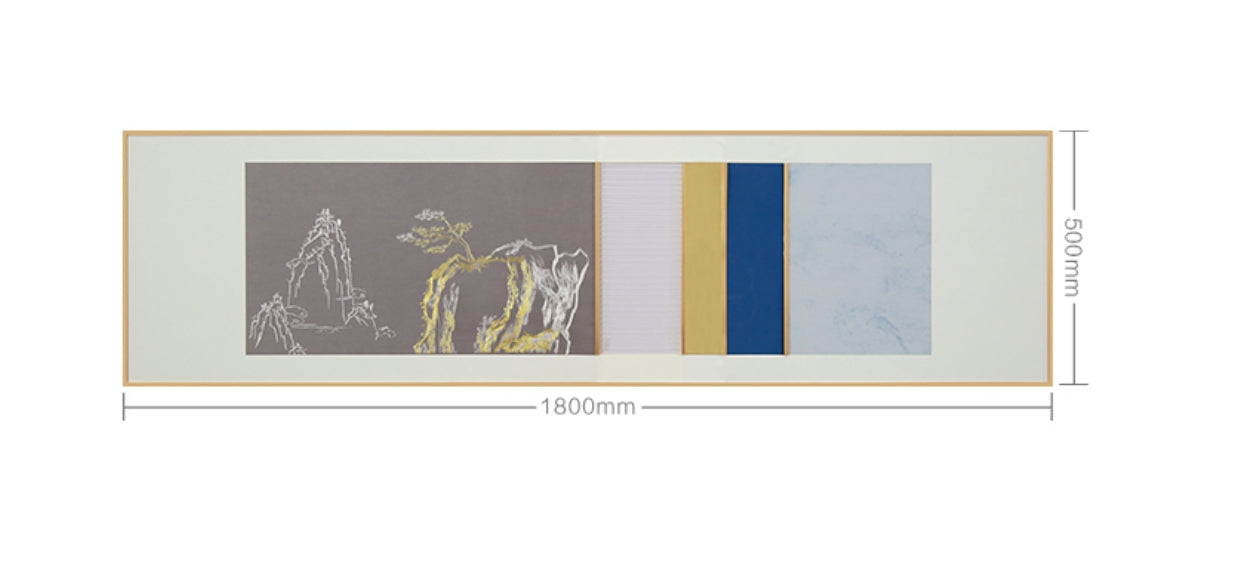Decorative Art-Mountains and the passage of timeⅠ-海智集-
