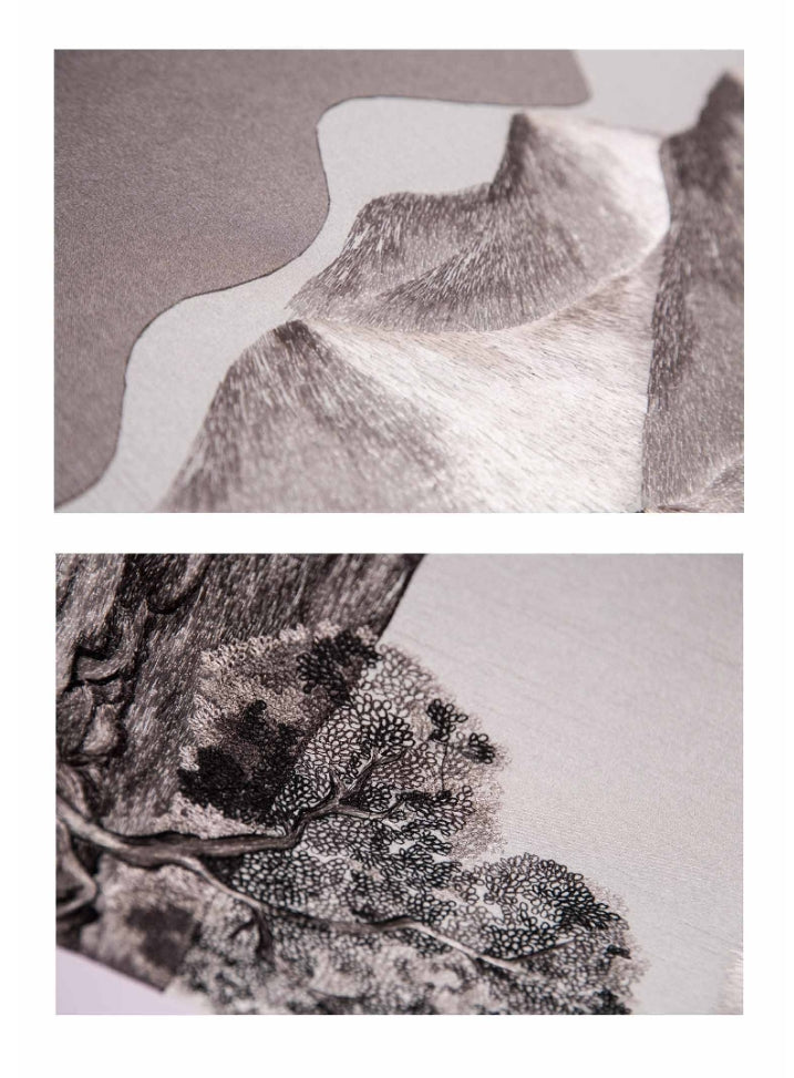 Decorative Art-Beyond the mountains lie green mountains-海智集-