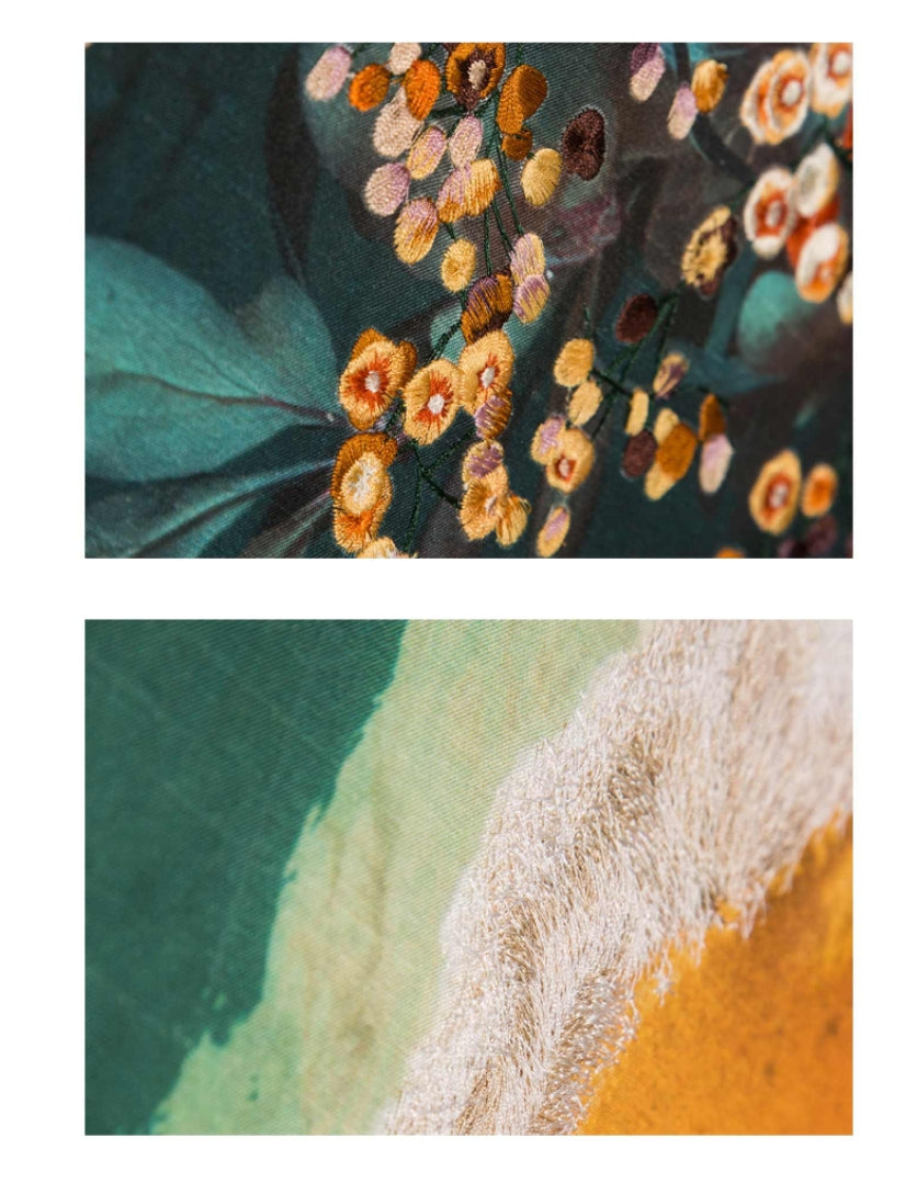 Decorative Art-Flowers and the Sea-海智集-