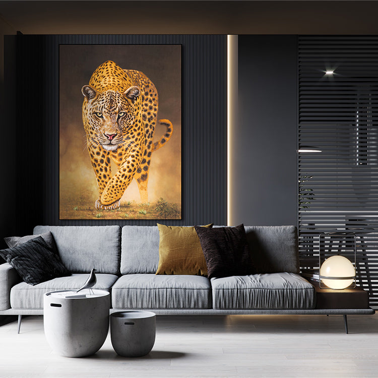 Decorative Art-The leopard's shadow is lively and dynamic-海智集-