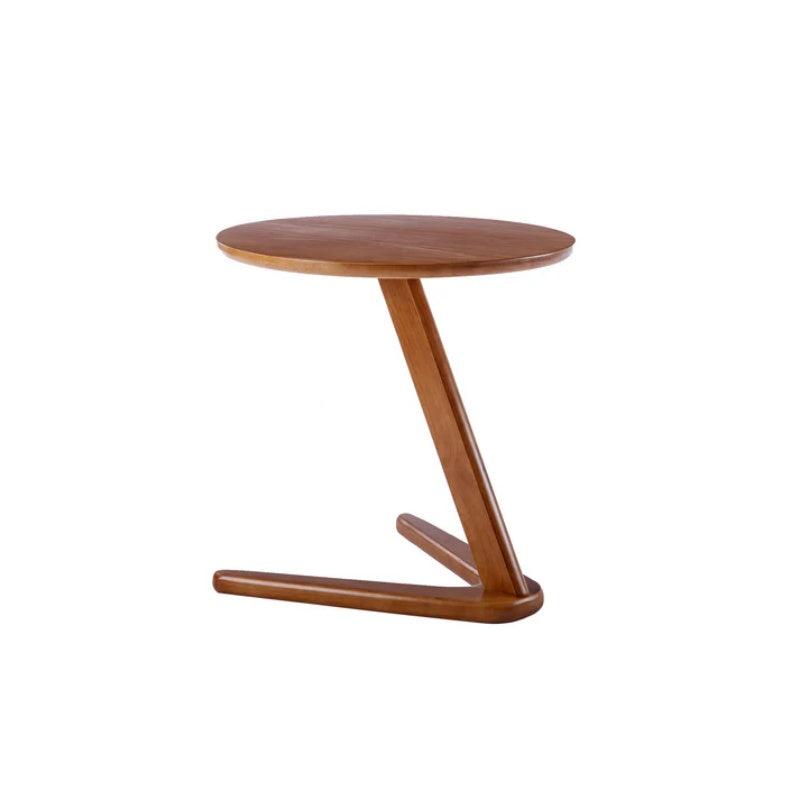 COOLMORE Side Table Round, Small Accent Table Modern End Table for Living Room /Bedroom/ Office-海智集-Default-