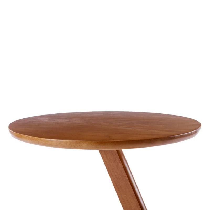 COOLMORE Side Table Round, Small Accent Table Modern End Table for Living Room /Bedroom/ Office-海智集-Default-