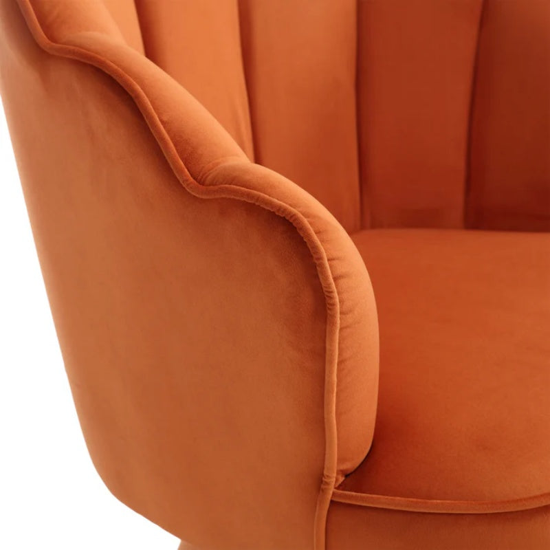 COOLMORE Swivel Barrel Chair, Comfy Round Accent Sofa Chair for Living Room, 360 Degree Swivel Barrel Club Chair, Leisure Arm Chair for Nursery, Hotel, Bedroom, Office, Lounge-海智集-Default-