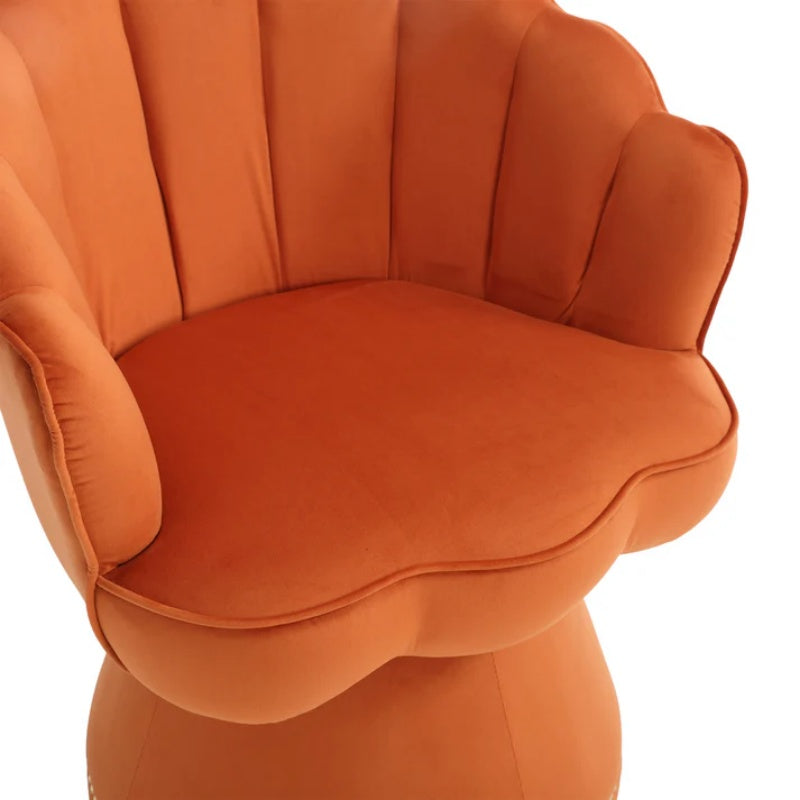 COOLMORE Swivel Barrel Chair, Comfy Round Accent Sofa Chair for Living Room, 360 Degree Swivel Barrel Club Chair, Leisure Arm Chair for Nursery, Hotel, Bedroom, Office, Lounge-海智集-Default-