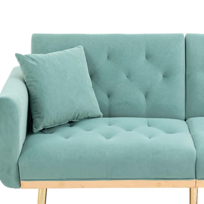 COOLMORE Velvet Sofa , Accent sofa .loveseat sofa with metal feet-海智集-Default-