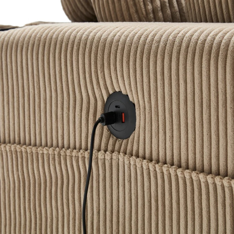 UNITED WE WIN Sleeper Sofa Couch Bed,Oversized Chaise Lounge Chair Cozy Cloud Couch-海智集-Default-
