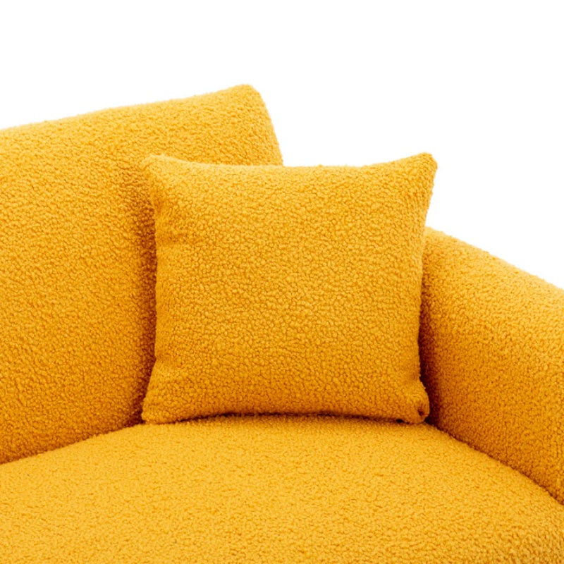 COOLMORE Velvet Sofa , Accent sofa .loveseat sofa with metal feet-海智集-Default-