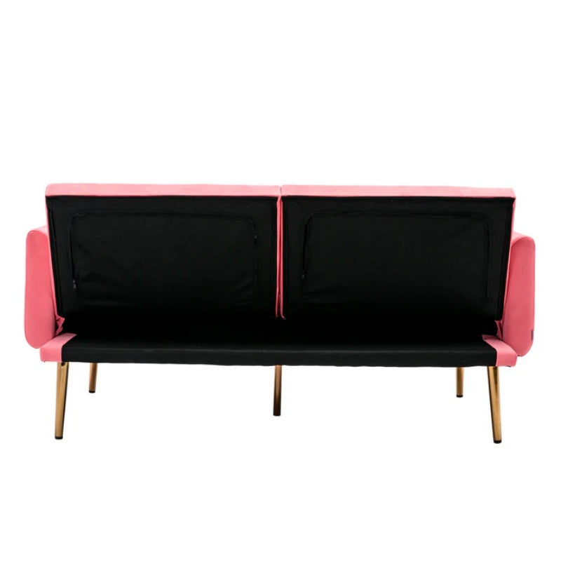 COOLMORE Velvet Sofa , Accent sofa .loveseat sofa with metal feet-海智集-Default-