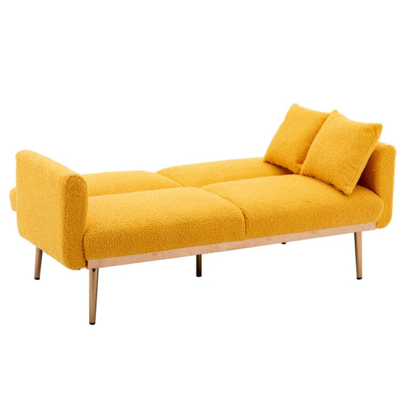 COOLMORE Velvet Sofa , Accent sofa .loveseat sofa with metal feet-海智集-Default-