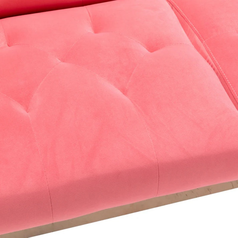 COOLMORE Velvet Sofa , Accent sofa .loveseat sofa with metal feet-海智集-Default-