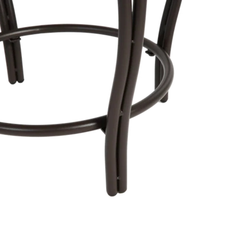 3 Pieces Patio Furniture Set Rocking Bistro Set Outdoor Rattan Conversation with Coffee Table for Garden Balcony Backyard Poolside-海智集-Default-