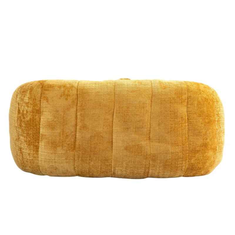 Lazy Sofa High Back Bean Bag Chair Couch Yellow Chenille for Adults & Kids Indoor Outdoor-海智集-Default-