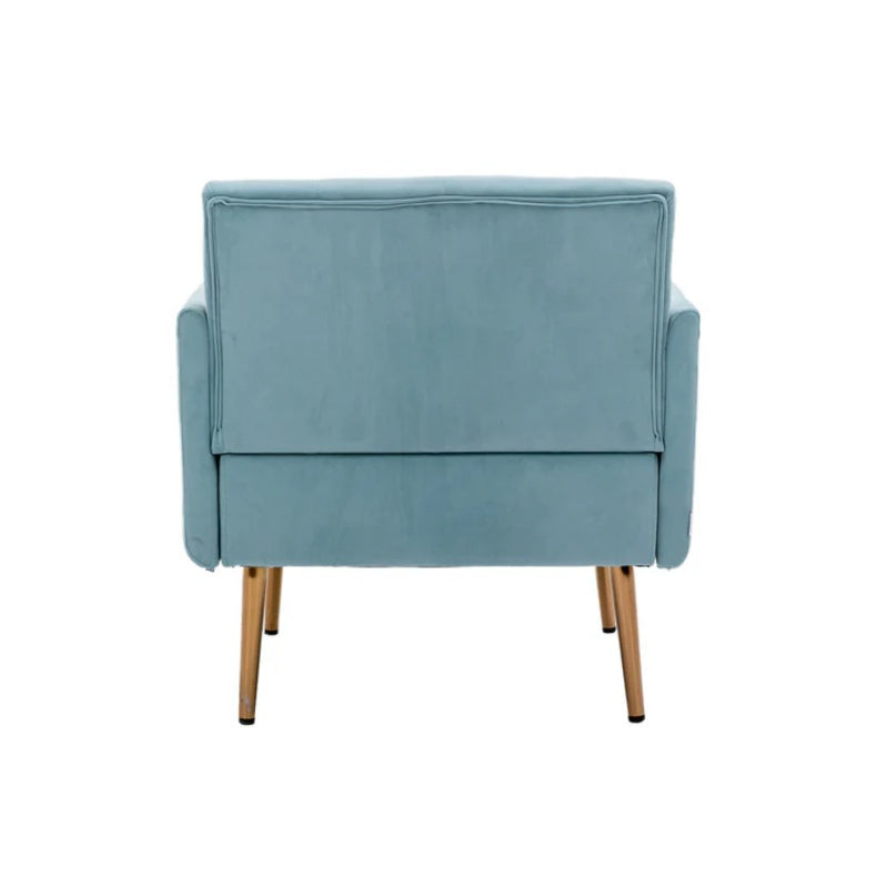 COOLMORE Accent Chair ,leisure single sofa with Rose Golden feet-海智集-Default-