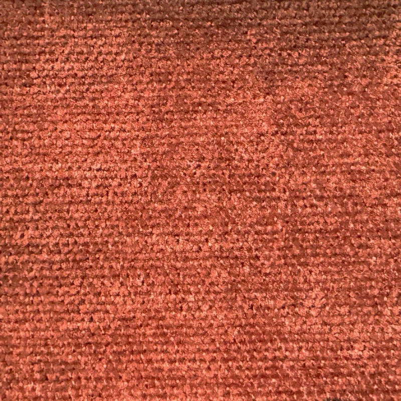 Modern Accent Chair Teddy Upholstered Armchair Open Back 3 Legs Barrel Dining Chair Orange Chenille 24.41''-海智集-Default-