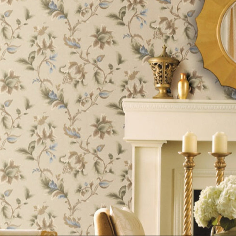 Ink-wash veiled words Wallpaper: Interpreting the relaxed beauty of free American style-海智集-