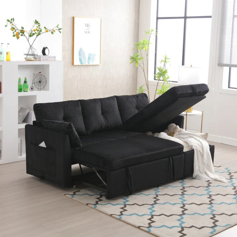 UNITED WE WIN-Furniture, modular L-shaped sofa, modular long sofa with reversible chaise lounge, Sofa bed, Sleeper sofa, modular sofa combination with storage seats.-海智集-Default-