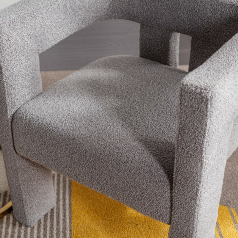 COOLMORE Contemporary Designed Fabric Upholstered Accent/Dining Chair /Barrel Side Chairs Kitchen Armchair for Living Room 2PC/SET-海智集-Default-